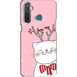 Чохол на тематику: Коти для Realme 5 Pro (Зимовий кіт)