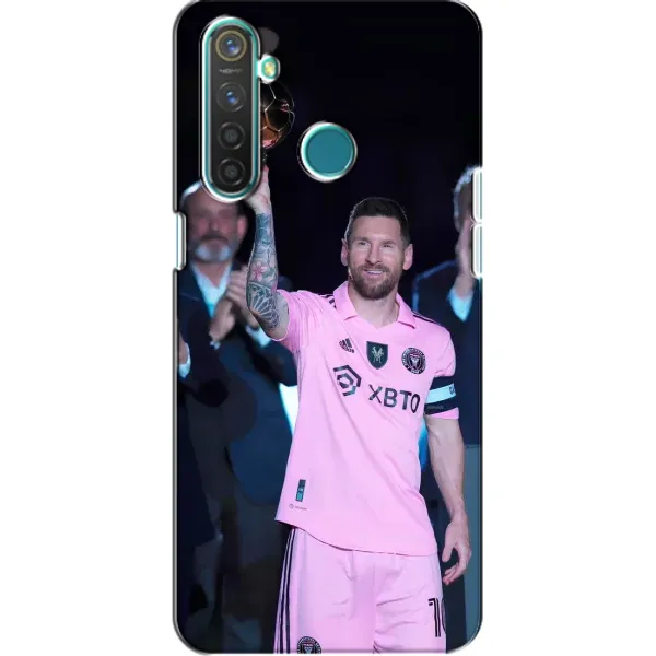 Чехол с рисунком «Золотой мяч Месси» для Realme 5 Pro