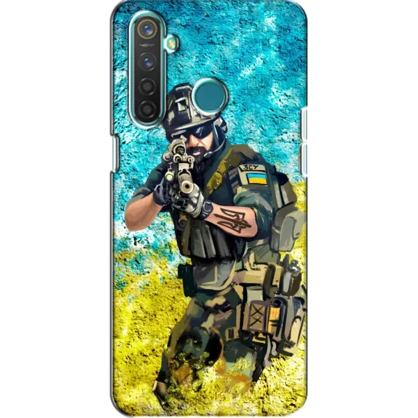 Чехол с рисунком «ЗСУ  Воин» для Realme 5 Pro