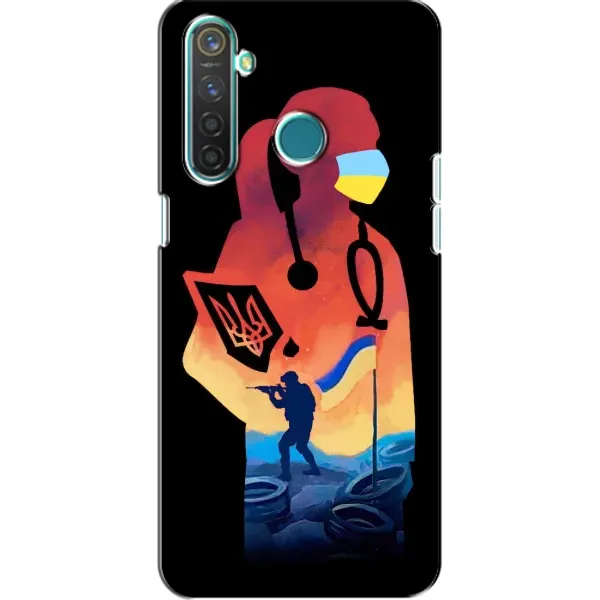 Чехол с рисунком «ЗСУ Врач» для Realme 5 Pro