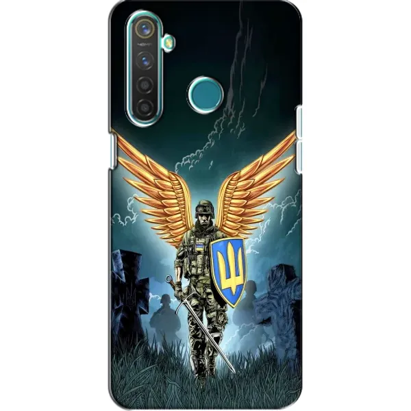 Чехол с рисунком «ЗСУ з крильями» для Realme 5 Pro