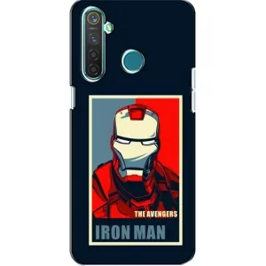 Чехол Супергерой Железный человек на Realme 5 (Art Iron man)