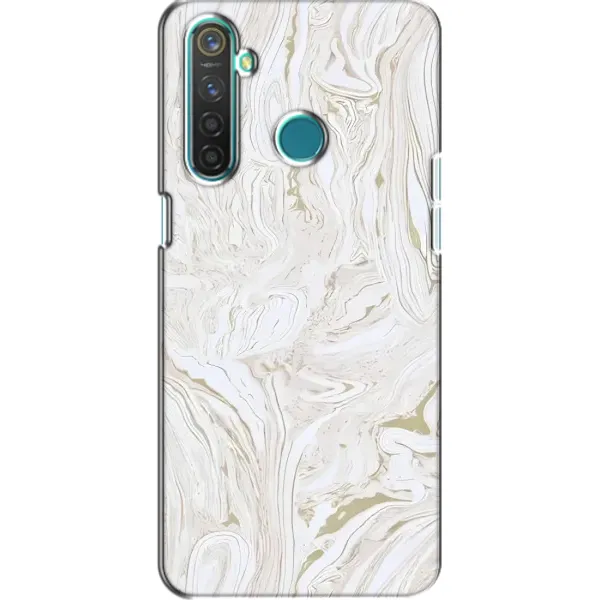 Чехол с рисунком «белый мрамор» для Realme 5 Чехол с рисунком «белый мрамор» для Realme 5