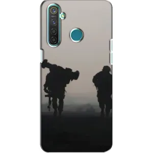 Чохли на військову тематику для Realme 5 (Бій солдат)
