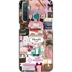Чохол (Dior, Prada, YSL, Chanel) для Realme 5 (Брендb)