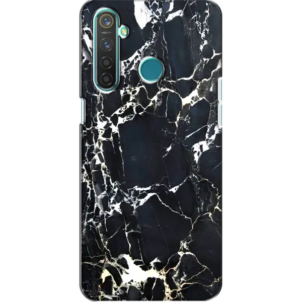 Чехол с рисунком «Чёрный мрамор» для Realme 5 Чехол с рисунком «Чёрный мрамор» для Realme 5