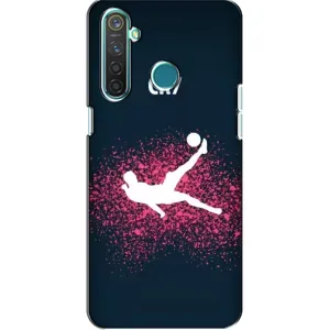 Чехол Криштиану Роналду для Realme 5 (CR7 Удар)