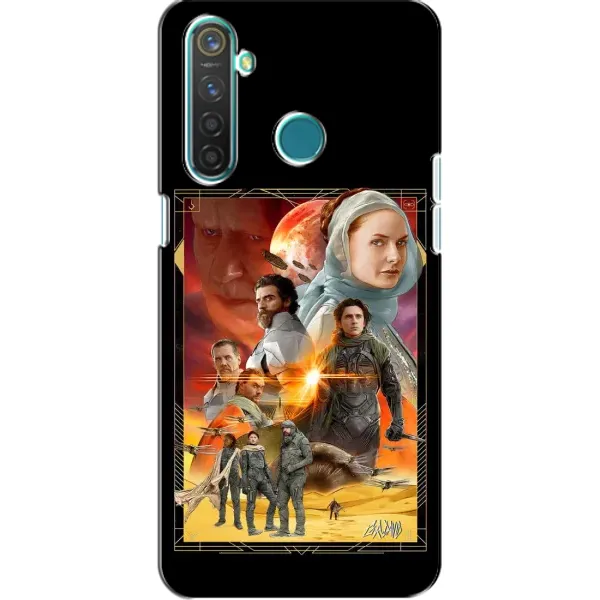 Чехол с рисунком «Д Ю Н А» для Realme 5