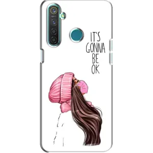 Чехол Стильные девушки на Realme 5 (Девушка в маске)