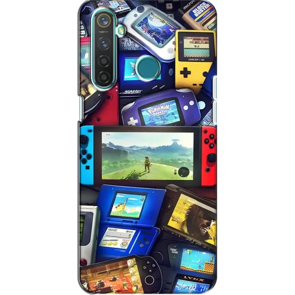 Чехол с рисунком «Джойстики» для Realme 5 Чехол с рисунком «Джойстики» для Realme 5