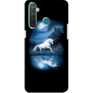 Чехол Unicorn на Realme 5 (Единорог)
