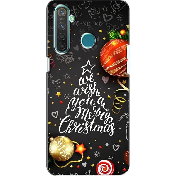 Чехол с рисунком «Елочка» для Realme 5