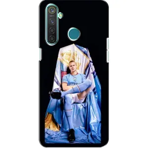 Чехлы с принтом для Realme 5 Футболист (футболист Холанн)