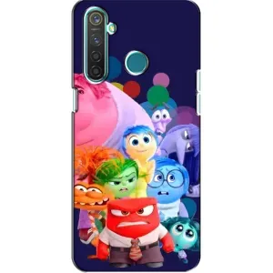 Чехол Головоломка для Realme 5 - (AlphaPrint) (Герои головоломки)