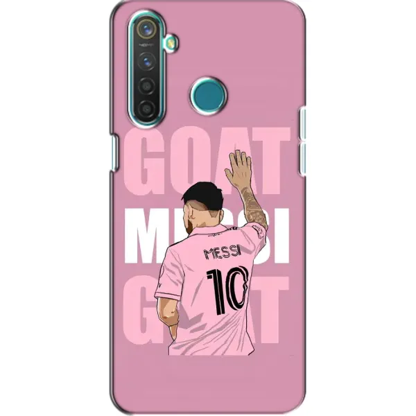 Чехол с рисунком «GOAT MESSI» для Realme 5
