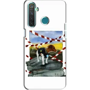 Чехол с принтом Собаки Патрон для Realme 5 (Храбрый Патрон)