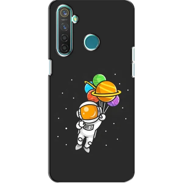 Чехол с рисунком «Космонавт с шариками» для Realme 5 Чехол с рисунком «Космонавт с шариками» для Realme 5