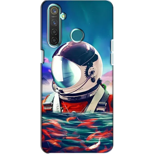 Чехол с рисунком «Космонавт в воде» для Realme 5 Чехол с рисунком «Космонавт в воде» для Realme 5