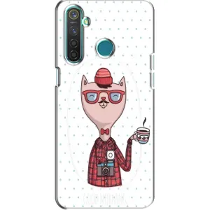 Чехол на тематику: Коты для Realme 5 (Кот аристократ)