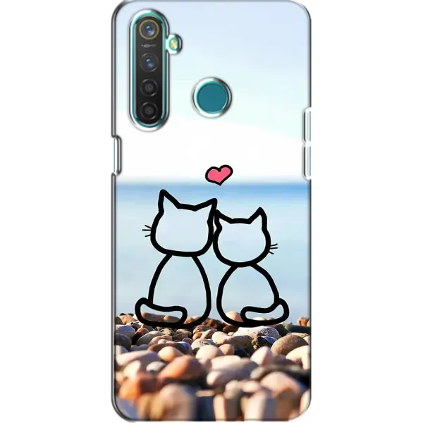 Чехол с рисунком «Котейки» для Realme 5 Чехол с рисунком «Котейки» для Realme 5