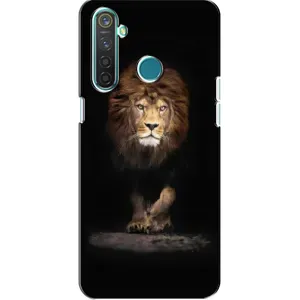 Чехол с картинкой на Realme 5 (Красивый Лев)