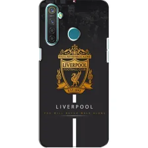 Силиконовые Чехлы принт Футбол на Realme 5 (Liverpool)