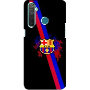 Чехол для Realme 5 (Барселона) (Лого Барсы)