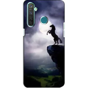 Чехлы с изображением разных животных для Realme 5 (Лошадь)