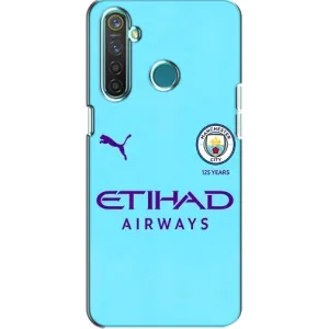 Силиконовые Чехлы принт Футбол на Realme 5 (Man City)