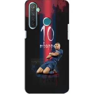 Чехол (TPU) с Футболистом на Realme 5 (MBAPPE 10)