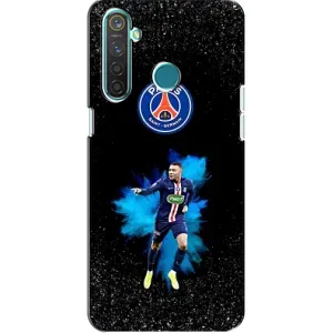 Чехол (TPU) с Футболистом на Realme 5 (Мбаппе ПСЖ)