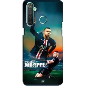 Чехол (TPU) с Футболистом на Realme 5 (MBAPPE)
