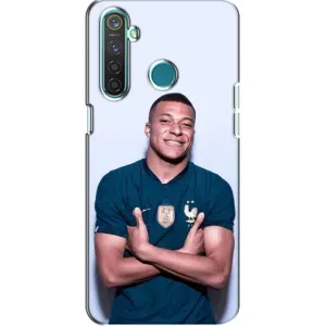 Чехол (TPU) с Футболистом на Realme 5 (Мбаппешичка)