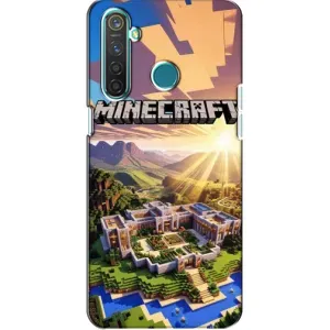 Чехол майнкрафт для Realme 5 (MINECRAFT)