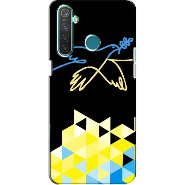Чехол с рисунком «Мир для Украины» для Realme 5 Чехол с рисунком «Мир для Украины» для Realme 5