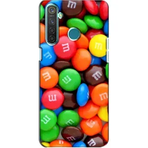 Чохол з зображенням смачної їжі для Realme 5 (Різнокольорові M&M'S)
