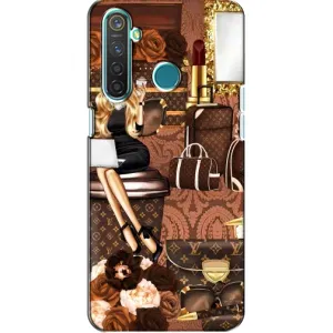 Чехол Стиль Louis Vuitton на Realme 5 (Мода Луи Виттон)