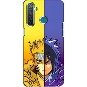 Купить Чохли на телефон з принтом Anime для Realme 5 (Naruto Vs Sasuke)