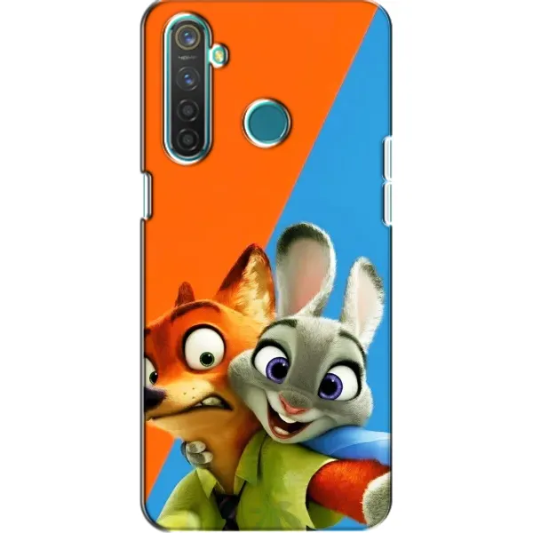 Чехол с рисунком «Ник и Хопс» для Realme 5