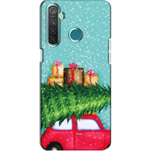 Чехол с рисунком «Новогодние подарки» для Realme 5