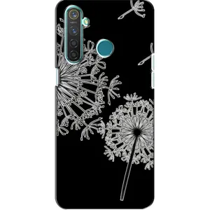 Силіконовий Чохол з кульбабками на Realme 5 (Кульбаба)