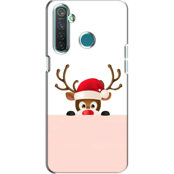 Чехол с рисунком «Олененок» для Realme 5