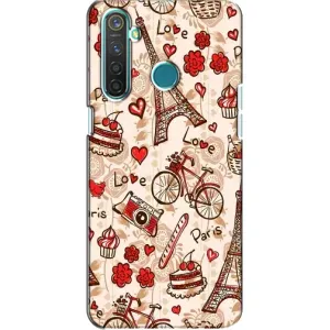 Чехол с Эйфелевой башней на Realme 5
