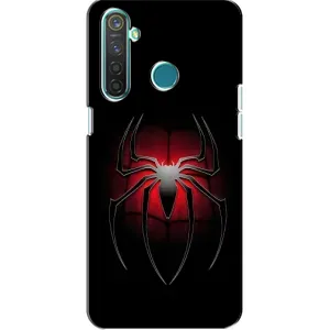 Чехол Супергерой Человека Паука на Realme 5 (Паук)