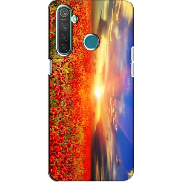 Чехол с рисунком «Поле тюльпанов» для Realme 5 Чехол с рисунком «Поле тюльпанов» для Realme 5