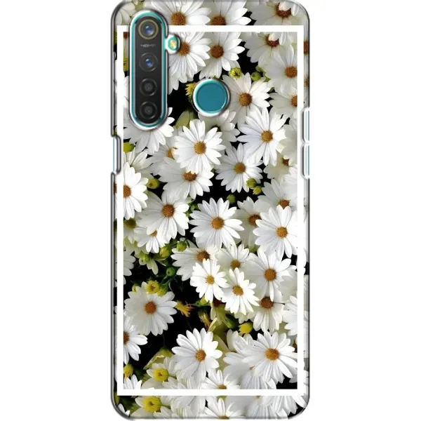 Чехол с рисунком «Рамка в ромашках» для Realme 5 Чехол с рисунком «Рамка в ромашках» для Realme 5
