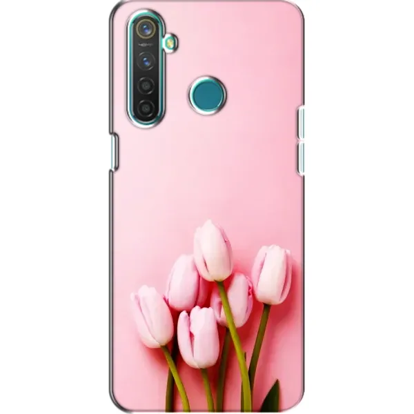 Чехол с рисунком «Розовые тюльпаны» для Realme 5 Чехол с рисунком «Розовые тюльпаны» для Realme 5