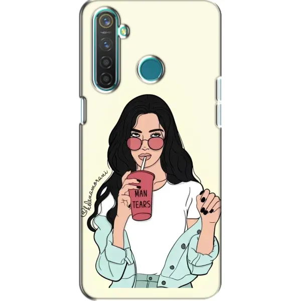 Чехол с рисунком «С напитком» для Realme 5 Чехол с рисунком «С напитком» для Realme 5