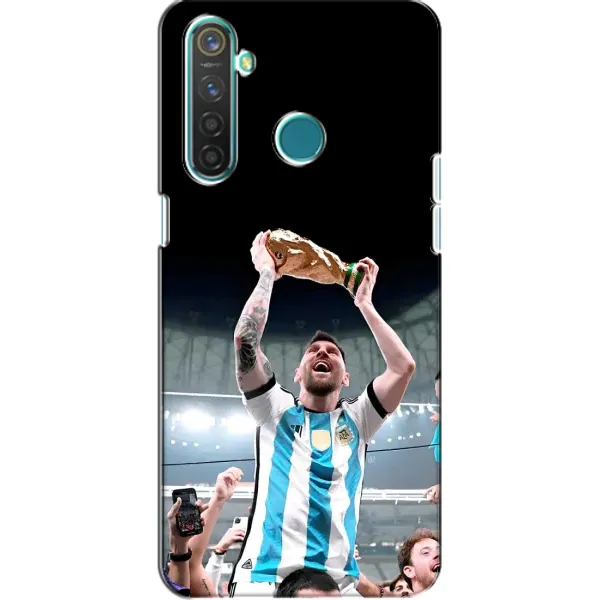 Чехол с рисунком «Счастливый Месси» для Realme 5