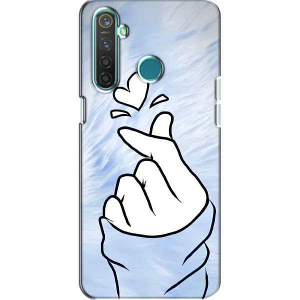 Чехол с рисунком «Сердечка знак» для Realme 5 Чехол с рисунком «Сердечка знак» для Realme 5